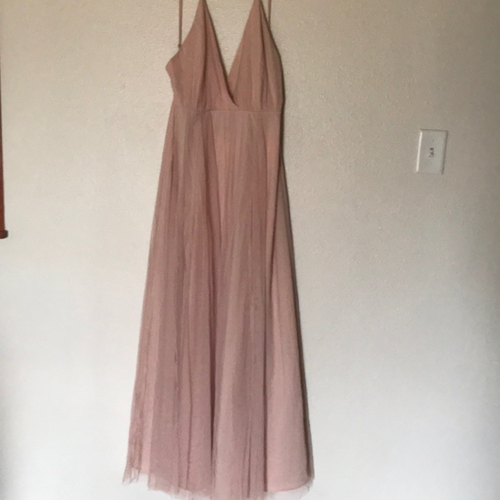 Forever 21 flowing pink dress